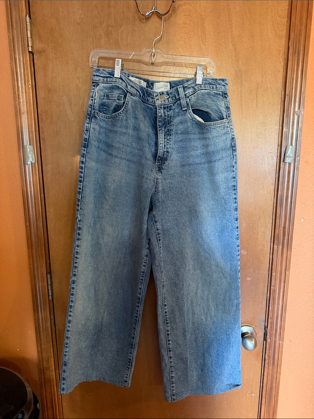 Universal Thread Distressed Light Blue High-Rise Jeans